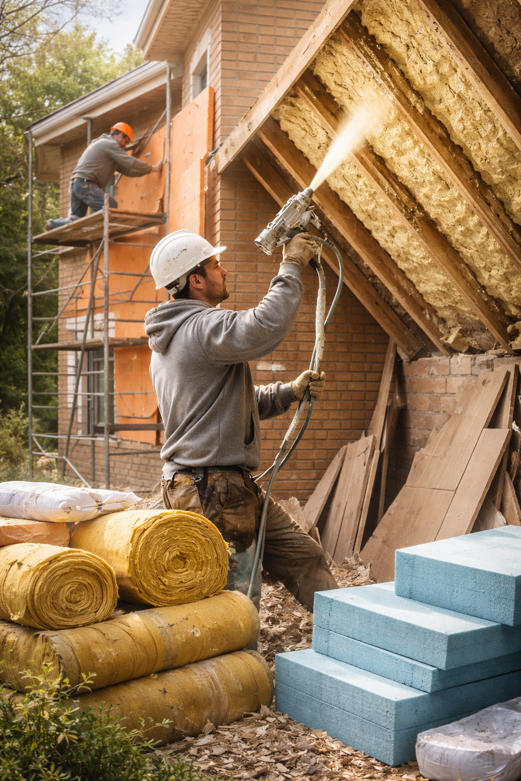 Утепление домов в Кронштадте под ключ от 4382 руб/м2 | Профессионально — ТепломастерКрн